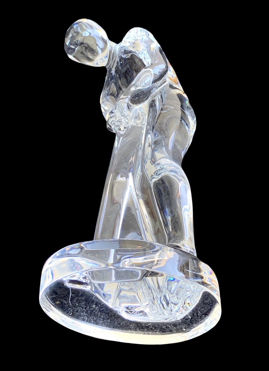 Baccarat Golfer Figurine ~ putting ~ put ~ putter | eBay