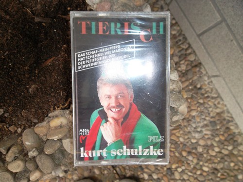 Kurt Schulzke, Tierisch, Musikkasettte,13 Titel, neu noch verschweißt