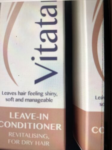 3 X Hair Conditioner Like Vitapointe Leave in Revitalise Add Shine Healthy Hair - Picture 2 of 5