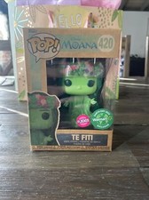 Funko Pop! ~ #420 Te Fiti (Flocked) ~ Disney Moana ~ Walmart Exclusive Earth Day