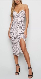new look snake print dress