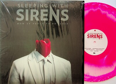 Sleeping With Sirens- How It Feels To Be Lost PINK Coloured Vinyl LP NEW**