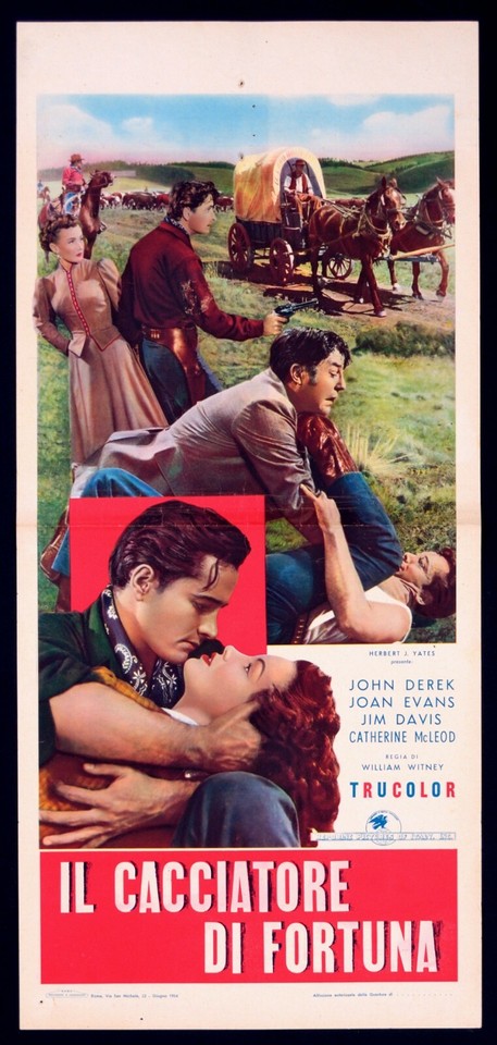 Locandina di Il cacciatore di fortuna (1954)