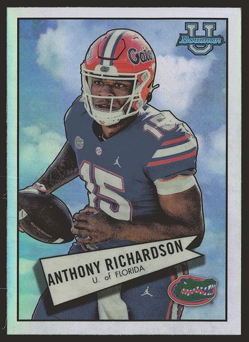 2022 Bowman University Chrome #52BF-6 Anthony Richardson 1952 Bowman - Picture 1 of 2