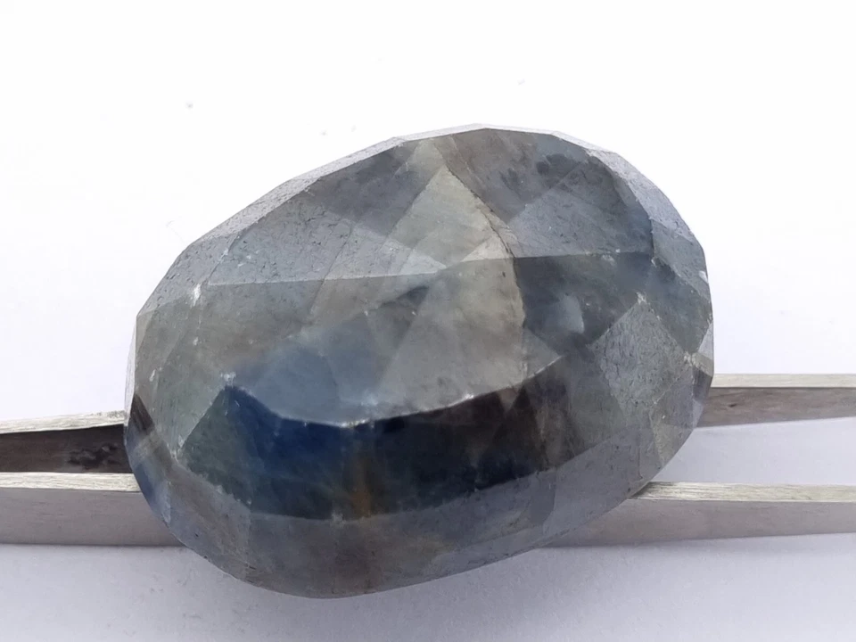 247.85 Ct Natural Untreated EGL Certified Oval Cut Bi-Color Huge Sapphire - Image 4 of 4