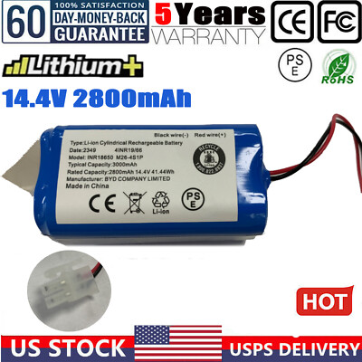   INR18650 M26-4S1P REPLACEMENT BATTERY FOR EUFY VACUUM CLEANE 4INR19/66 2800MAH
