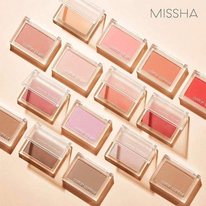 [MISSHA] Cotton Blush / Contour 4g / Korean Cosmetics - Image 2 of 4