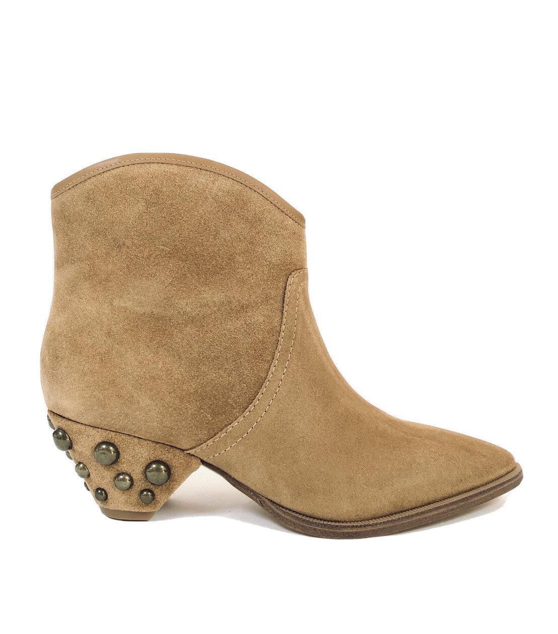 Marc Fisher Womens Rippa Natural Suede 