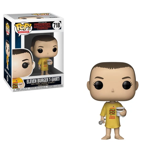 Funko Pop! Vinyl: Stranger Things - Eleven - (Benny's Burgers) #718
