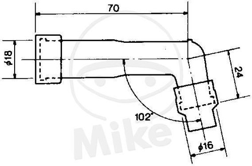 2X Ngk Conector de Bujía 8062 XB05F para Yamaha XS 650 - Imagen 3 de 4