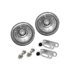 Garage Door Pulley 3" Safety Cable Guide 2 Pack