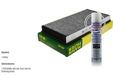 MANN-Innenraum-Filter+Klima-Reiniger für Porsche Boxster 986 987 911 Cabriolet