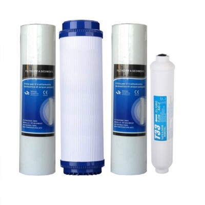 Kit Filtro Mineralizzante 3 Filtri PP-UDF-CTO Per Osmosi Inversa - Foto 7
