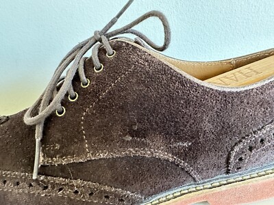Cole Haan Franklin wingtip Oxford suede leather shoes size 13 s-l1200.jpg main image 4