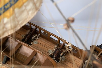 Pièces Photo-gravées En Laiton Pour Maquette Heller Golden Hind 1:96 - Neuf