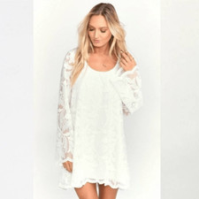 NWOT Show Me Your Mumu Fannie Flow Lace Mini Dress Size S