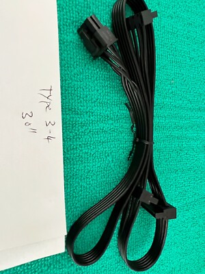 Corsair Type 4 6 Pin to SATA Connecting Cable for SSD HDD Power ,ORIGINAL