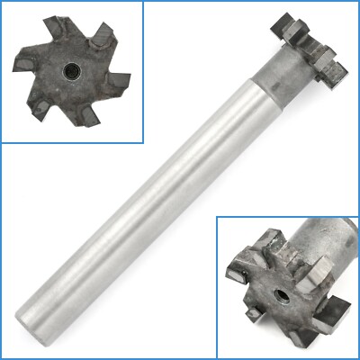 22mm x 6mm Carbide Blade T Slot Cutter End Mill Milling Cutter Tip Tipped Tool