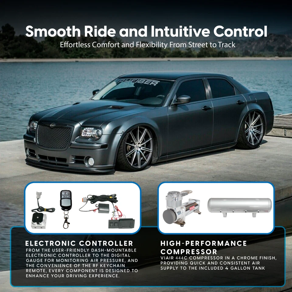 Suspensão de bolsa TOPair Air Struts com DIGI Bluetooth/gerenciamento remoto 89-94 240SX - Imagem 4 de 4