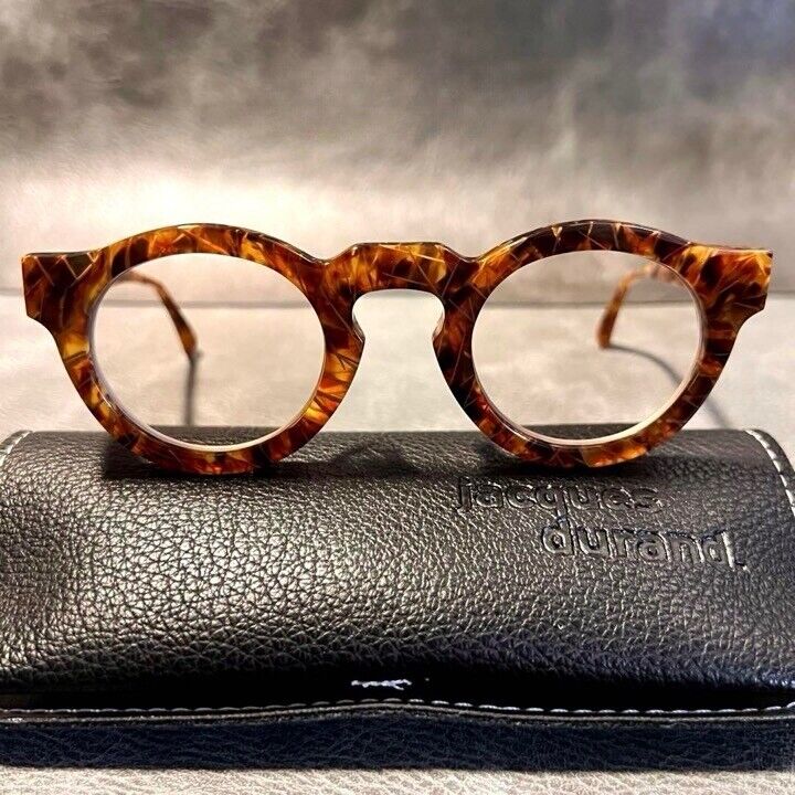 Jacques Durand PAQUES 106 Glossy Brown Eyeglasses Japan Jacques Durand PAQUES 106 Glossy Brown Eyeglasses Japan