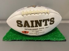 New Orleans Saints Super Bowl Champions Football XLIV 2009 W/Case Taysom Hill