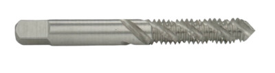 ProCut 1/4''-28 HSS Spiral Flute Tap, 3 Flute, H3, 45 Deg Fast Spiral Plug Tap