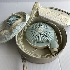 Vintage GE Leading Lady HD-5 Portable Electric Hair Dryer w/Case