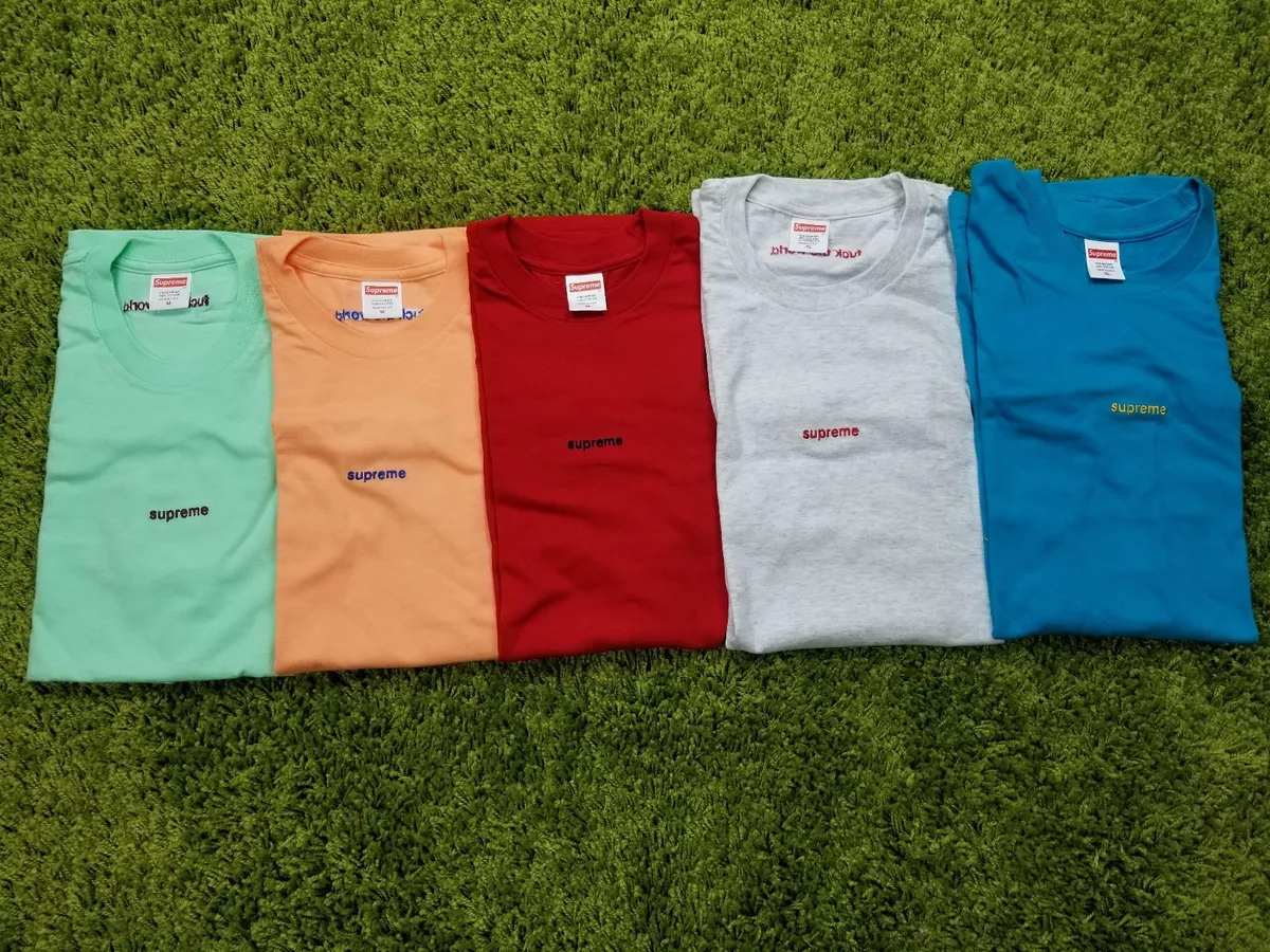 Supreme S S 2018 FTW Tee Size M XL Box Logo eBay