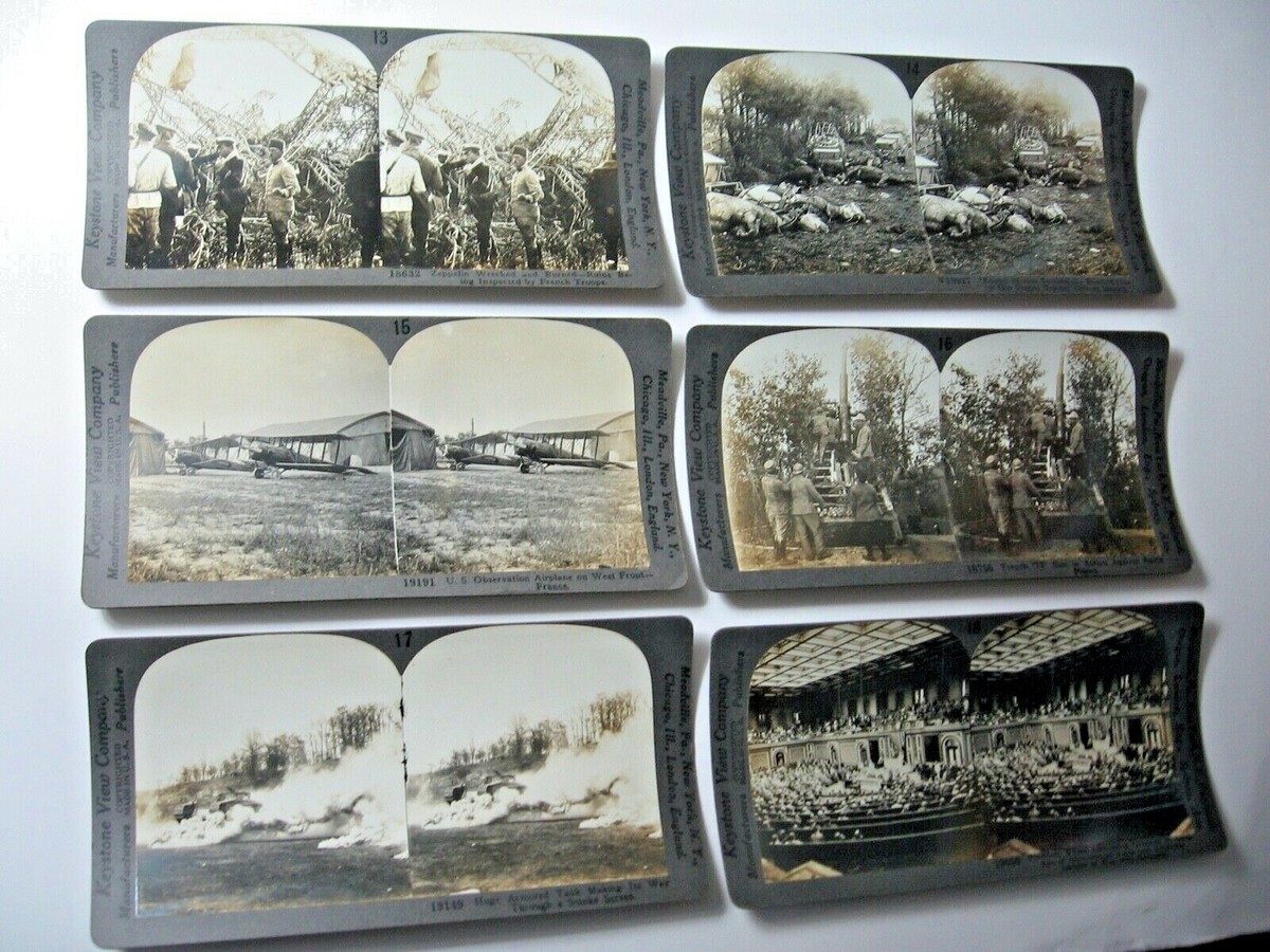 Set of 36 World War I Keystone Stereo Views | eBay Set of 36 World War I Keystone Stereo Views | eBay