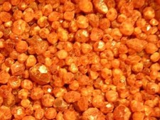 Cristales granate naranja Nigeria 30 quilates lotes más pequeños 3-7mm 20 piezas más