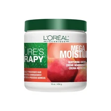 L'OREAL NATURE'S THERAPY MEGA MOISTURE NURTURING HAIR CREME LOREAL Cream 16 oz