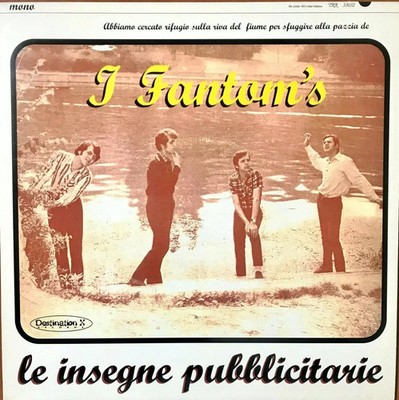 DIE FANTOM S   DIE WERBESCHILDER   ITA   LP   1996   BEAT/PSYCH