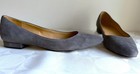 Talbots Women's Grey Suede slip on pumps flats shoes sz 8.5M — photo 2