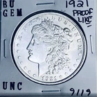 1921 BU GEM MORGAN SILVER DOLLAR UNC MS+++ U.S. MINT RARE COIN 9119