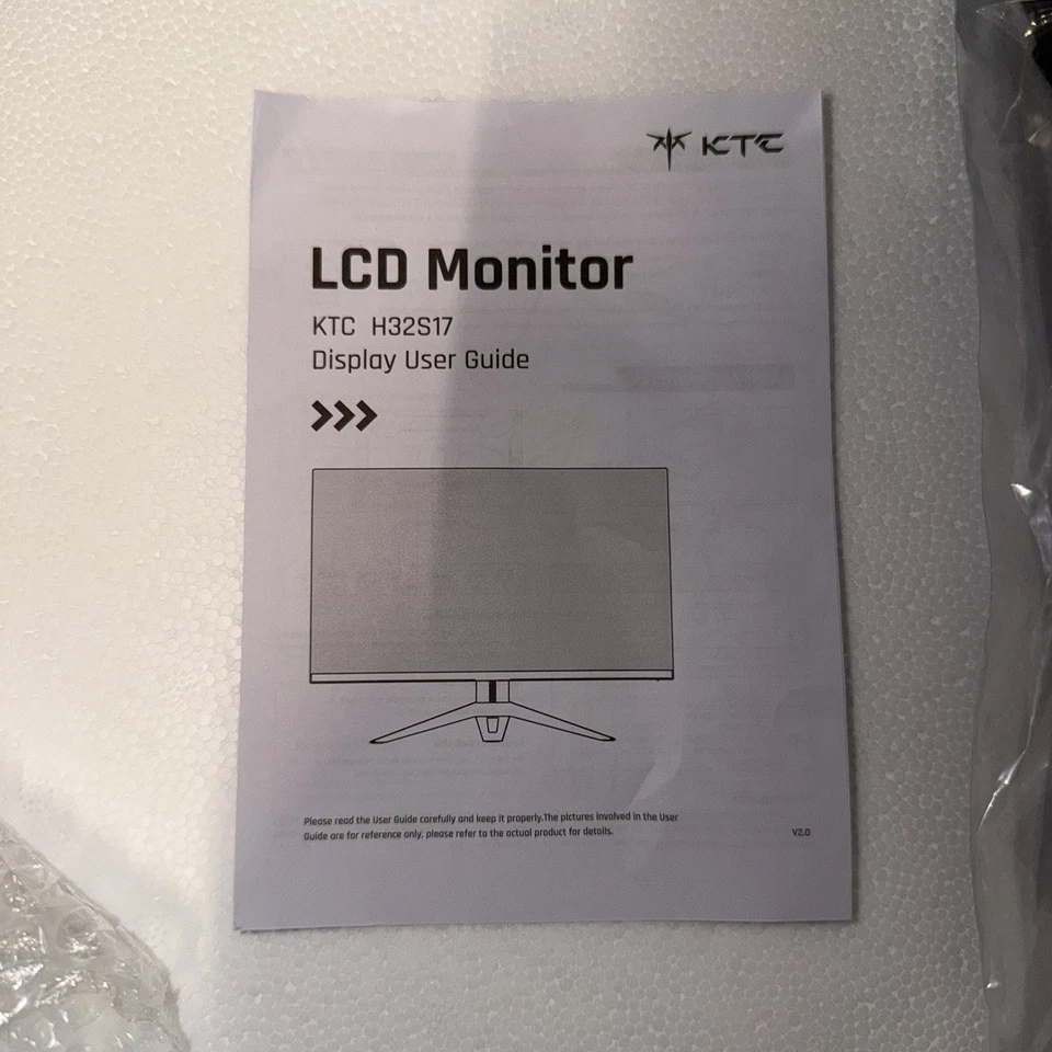 KTC H32S17 32” Curved Gaming Monitor 165Hz 1ms HDMI/DP LED LCD Display - Image 4 of 4