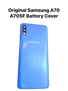 Original Samsung Galaxy A70 A705F Battery Back Cover Acceptable + Camera glass