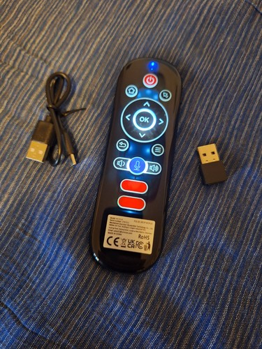 Telecomando universale wireless con USB e Tastiera,funzione Air Mouse prezzo ebay