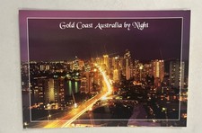 Surfers Paradise, Gold Coast, QLD, Night Lights Postcard