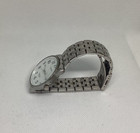 Timex Indiglo Quartz 38mm White Dial Date SS Silver Bracelet WR 30M  Watch — photo 2