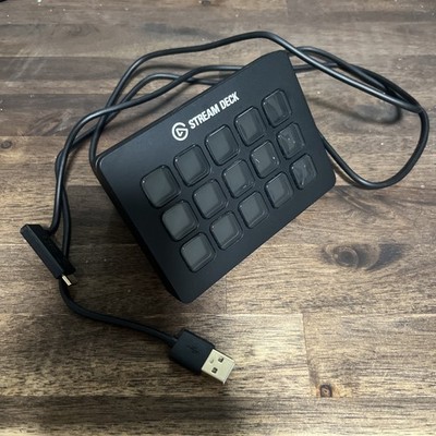 Elgato Stream Deck Live Content Creation Controller - Black, 15 Keys