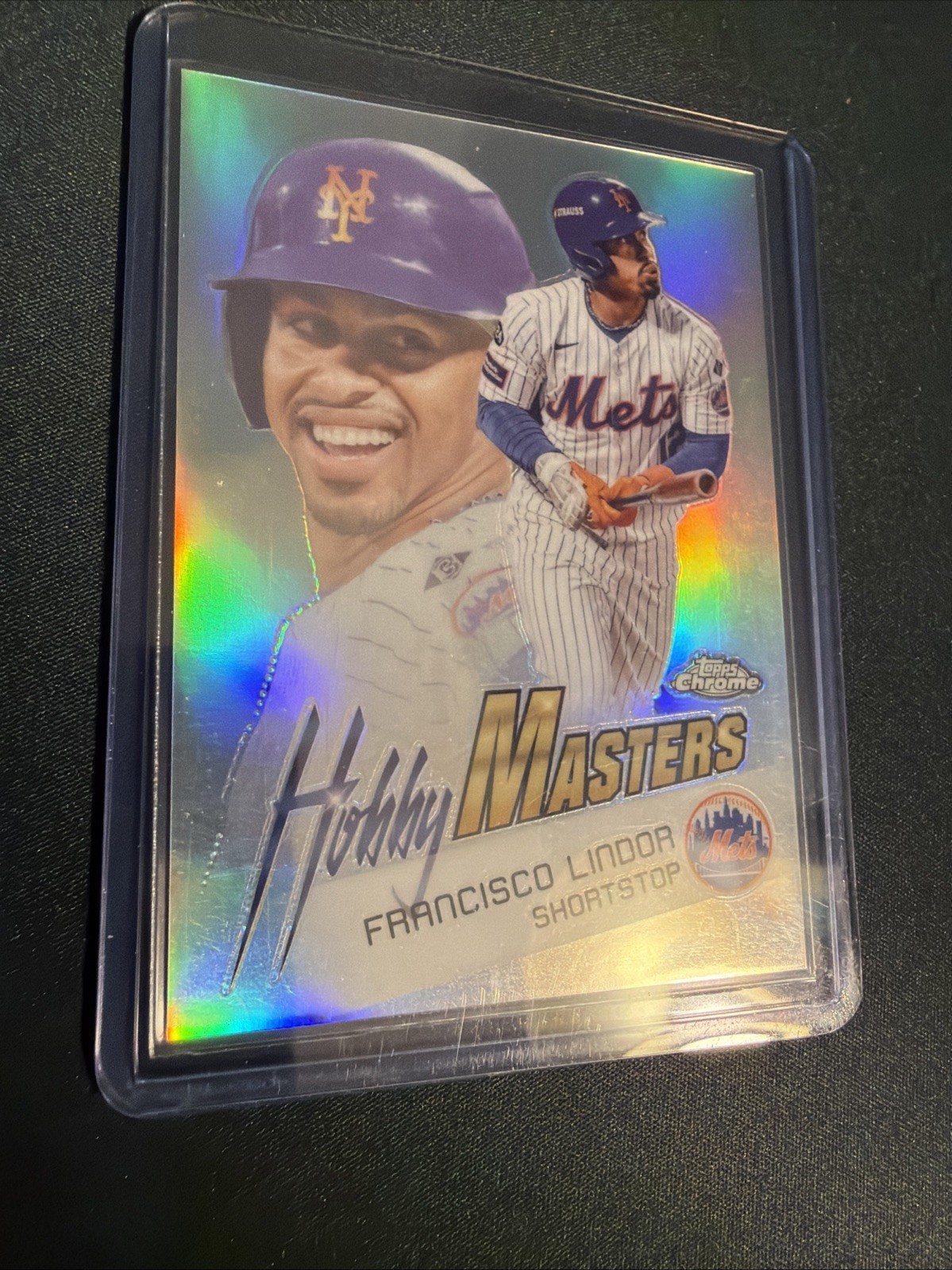 2025 Topps Chrome Francisco Lindor Hobby Masters #HM-6 SP Case Hit