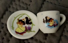 Dora The Explorer Miniature Tea Cup and Saucer. Viacom 2006.