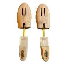 Stratton Cedar Wood Pair Men's XL 12-14 Shoe Tree Grown In USA Extend Shoe Life