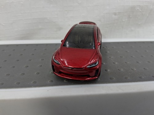 Tesla Model 3 Red 1/43 Scale Mini Car