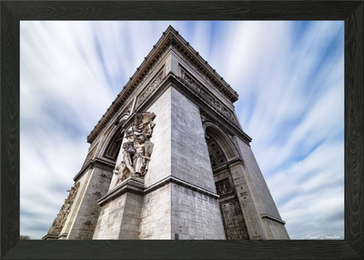 Un vent triomphal gerahmtes Wandbild Poster Leinwanddruck Bild