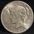 1927 United States Peace One Dollar Silver S$1 Coin
