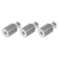 3 Pack M10 to M7 Radiator 3D Printer Aluminum Alloy for 1.75mm  3.0mm Filament