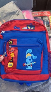 Vintage 2002 Blues Clues Embroidered Kids Backpack NWT Rare