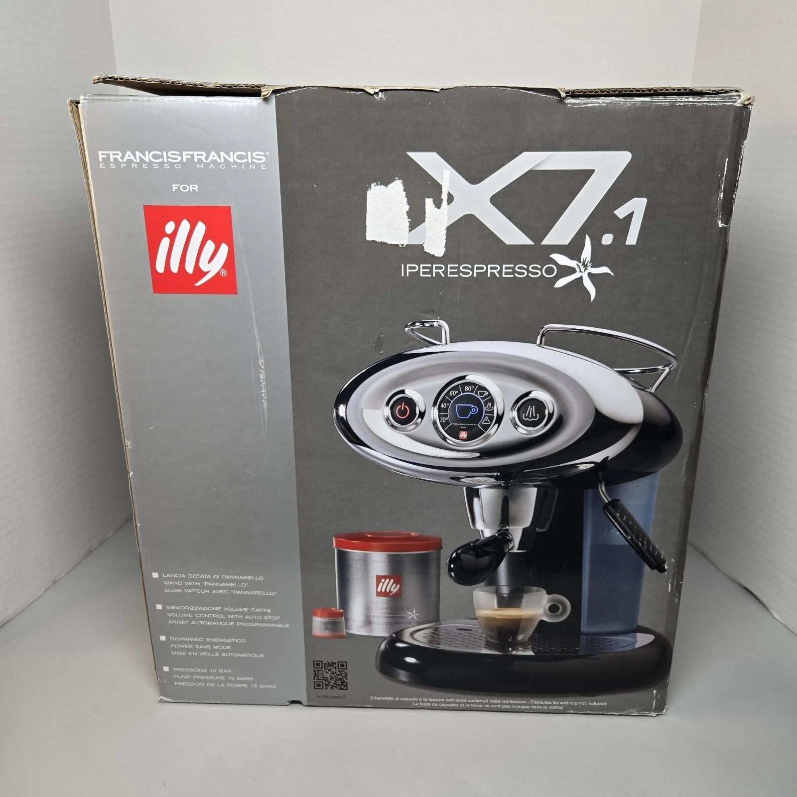 Read - FrancisFrancis for illy X7.1 Iperespresso Espresso Machine Red Steam Wand
Opens in a new wind