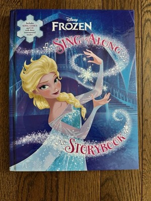 Disney Frozen Sing Along Storybook and CD First Edition 2014 Hardcover Collector